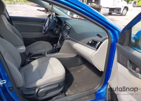 2018 Hyundai Elantra Sel from USA, damaged, VIN 5NPD84LF7JH257713